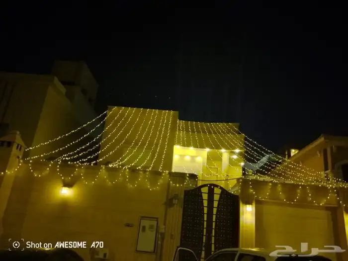 زينة افراح عقود افراح لمبات 2