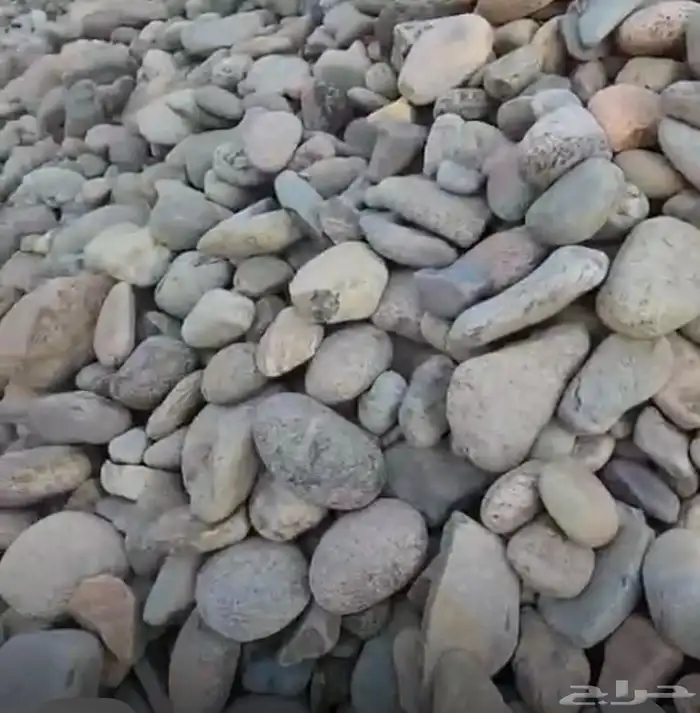 حجر الزينة (الأحجار النهرية River Stone) 3
