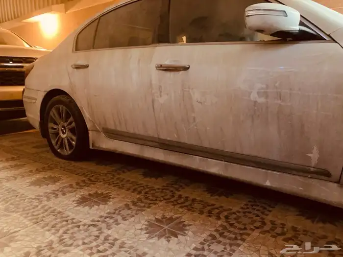 للبيع جنسس موديل 2013 العطل المحرك فقط ل يجي الا الصامل 0
