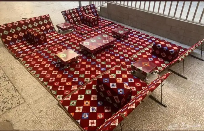خيام البر بجميع المقاسات من 4x4الى 10x6 و الجلسات 0