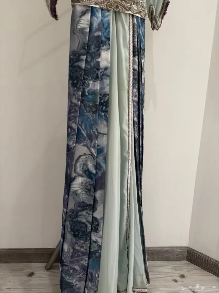 فستان   قفطان مغربي  من براند سلمى بن عمر 1