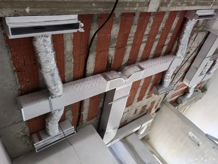 مقاول أعمال تكييف مركزي وتفصيل الدكت الفوم مسبق العزل 19