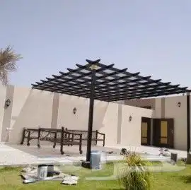 حداد مظلات وسواتر 18