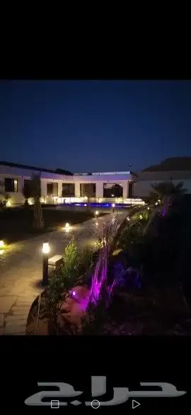 استراحه للايجار اليومي1300 0