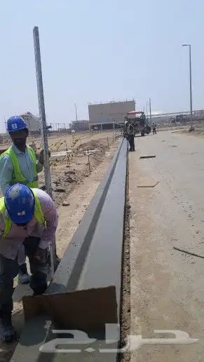 مقاول اعمال الشبوك والأرصفة الخرسانيه والربراب والنخيل 8