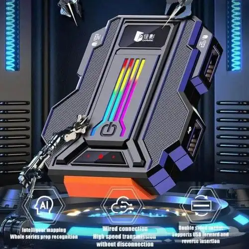 قطعة Lieying Pro لربط الكيبورد والماوس والجهاز وتثبيت الايم 5