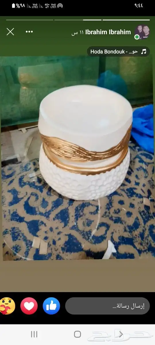 صحون تقضيم فيبر جلاص وصواني شكلاته من الفيبر جلاس ضدالكسر قو 16