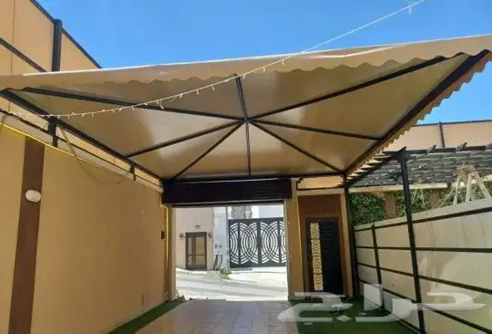 مظلات بي في سي جلسات لكسان بيوت شعر 1