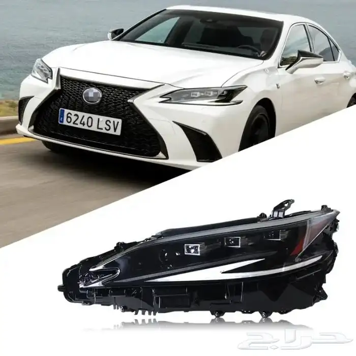 شمعات لكزس ES 2019-2024 ثلاثه عدسات 4