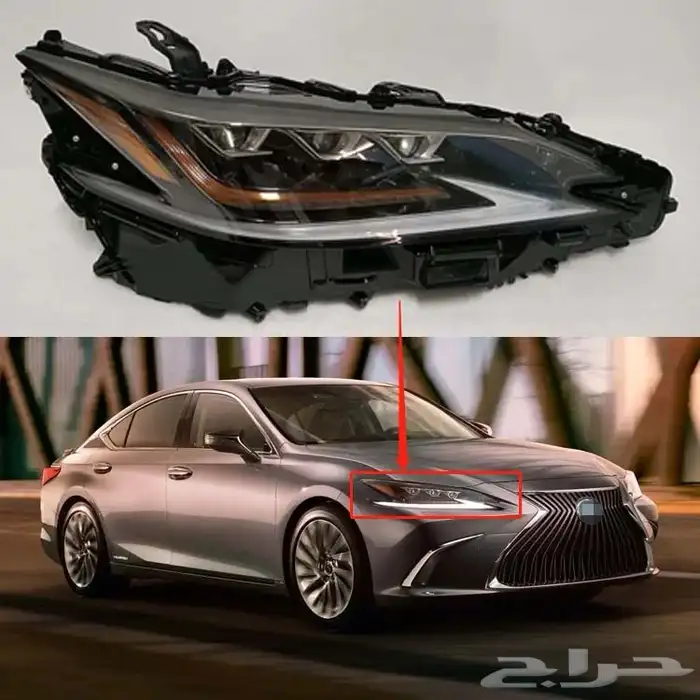 شمعات لكزس ES 2019-2024 ثلاثه عدسات 8