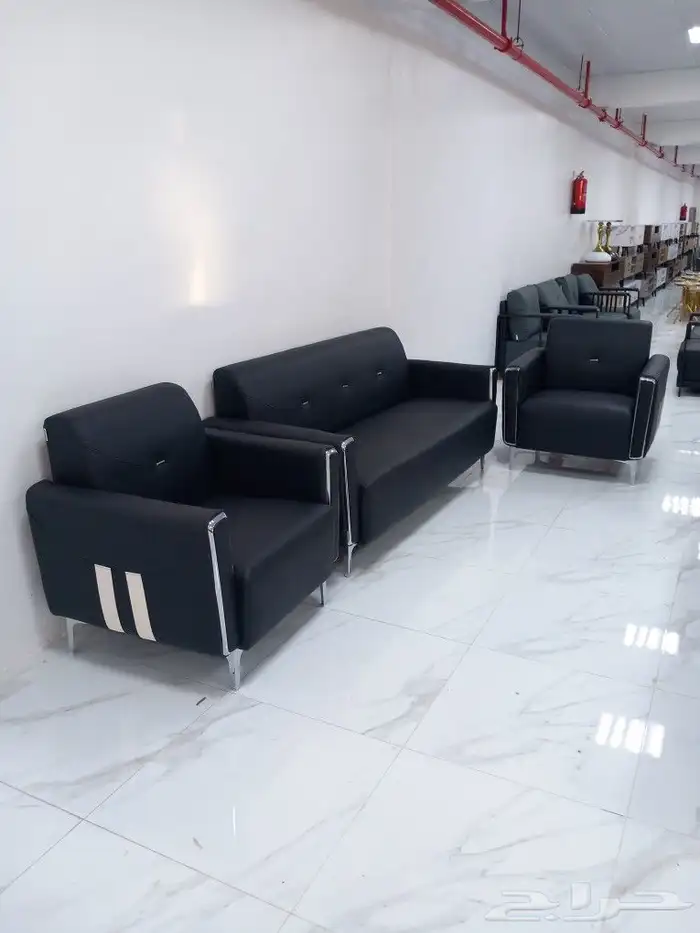 كنب جلد مكتبي 1