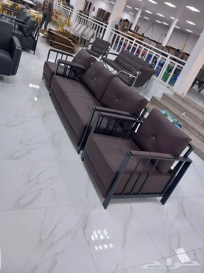 كنب جلد مكتبي 3