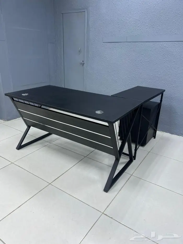 جديد مكاتب مودرن زاويه فخم حرف L متوفر (عرض خاص) 12