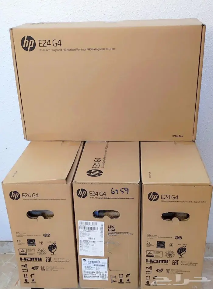 شاشة كمبيوترHP_إتش بي_24بوصة_عالية الدقة_شبه جديدة 8