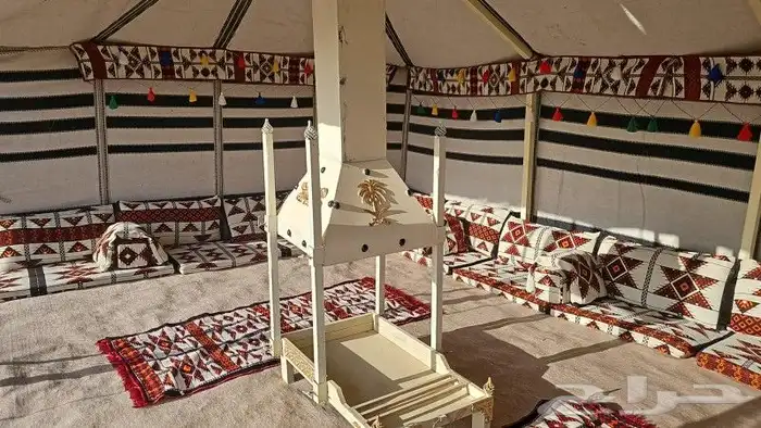 خيام بيض بيوت شعر تجهيز مخيمات 4