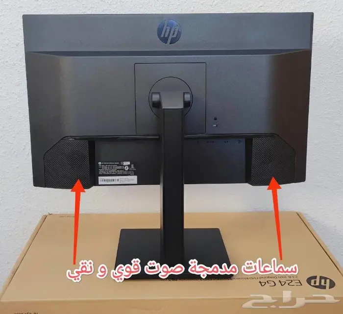 شاشة كمبيوترHP_إتش بي_24بوصة_عالية الدقة_شبه جديدة 6