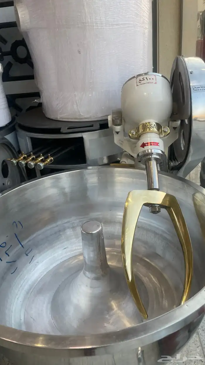 عجانة استيل عجانة سوري خلاط عجين فرادة عجين سوري فرادة مخبز 2