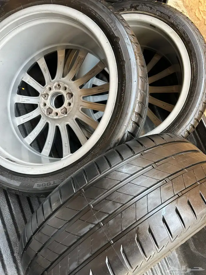 جنوط مرسيدس اليخت مقاس 20 مع الكفرات الوكاله شدبلد 2