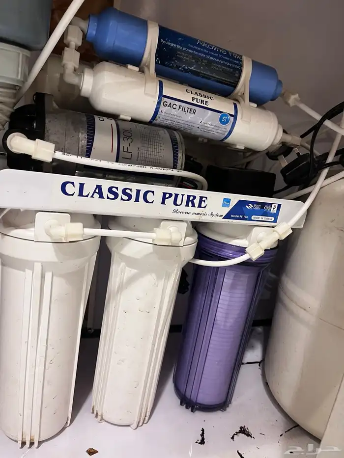 براده مع جهاز فلتر مويه نظيف 0