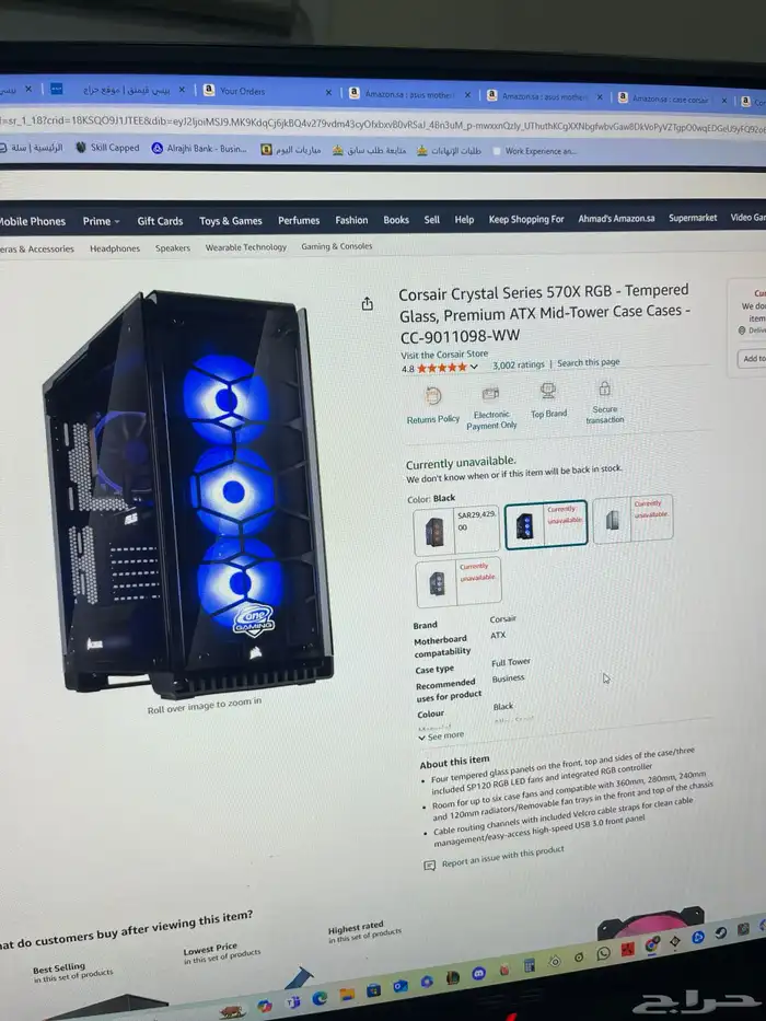 بي سي كمبيوتر احترافي بحالة ممتازة( Gaming) 3