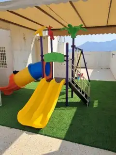 زحاليق مراجيح صحن دوار كرسي هزاز مقاوم لحرارة الشمس 13