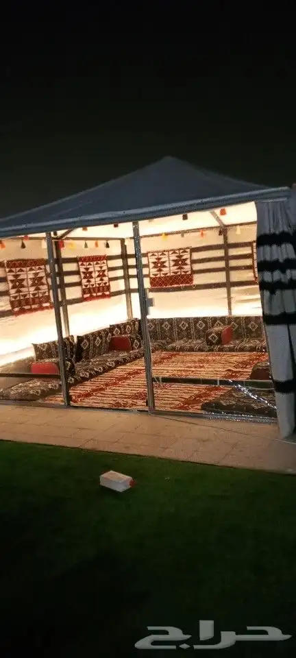 بيت شعر 4 4 شامل الفرش وشراع ضد المطر ضمان3سنوات لتواصل واتس 1