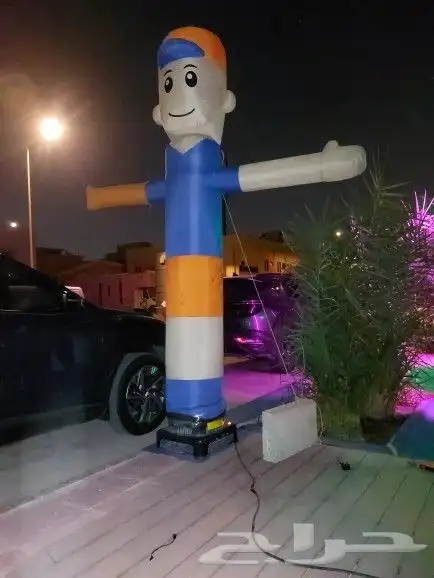 بلالين راقصه اضائات الوان وثابته لافتتاح المحلات الجديده 0