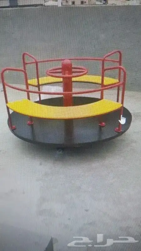 زحاليق مراجيح صحن دوار كرسي هزاز مقاوم لحرارة الشمس 19