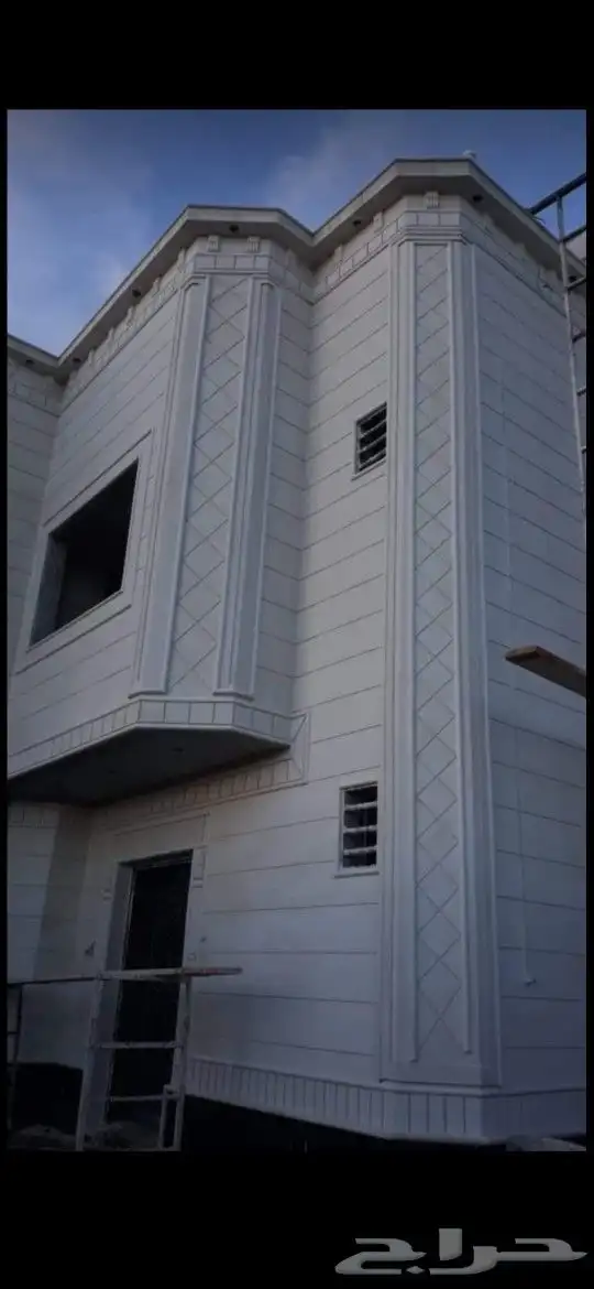 ديكورات خارجيه تصميم الحجر الطبيعي بطحاء الرياض واسمنت الريا 1