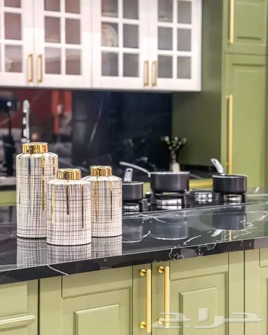 مطابخ خشب ألماني ومطابخ صاج والمنيوم ورخام صناعي وبورسلان 8