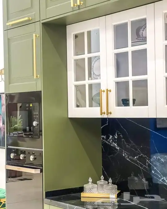 مطابخ خشب ألماني ومطابخ صاج والمنيوم ورخام صناعي وبورسلان 5