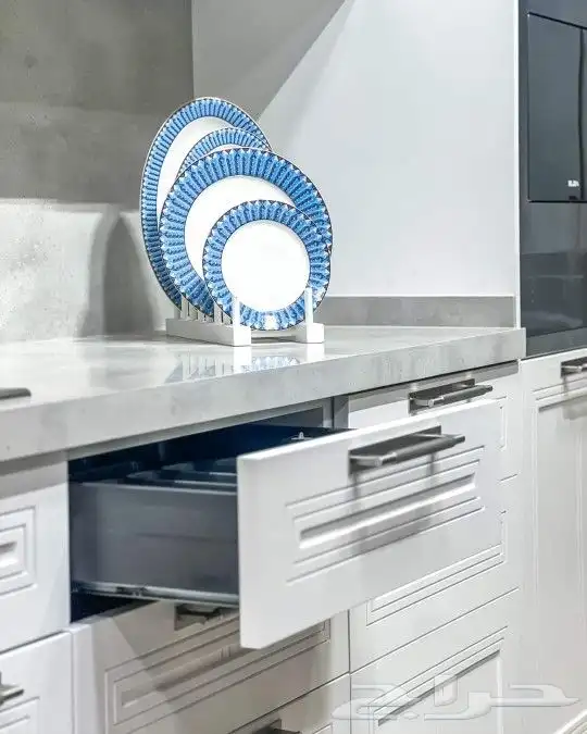 مطابخ خشب ألماني ومطابخ صاج والمنيوم ورخام صناعي وبورسلان 4