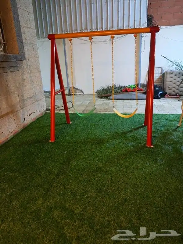 زحاليق مراجيح صحن دوار كرسي هزاز مقاوم لحرارة الشمس 5