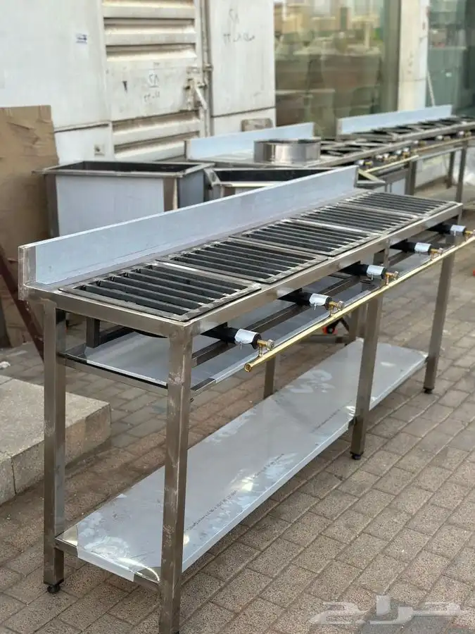 مركب غاز مع فرن تحمير افرن مندي معدات مطعم 33