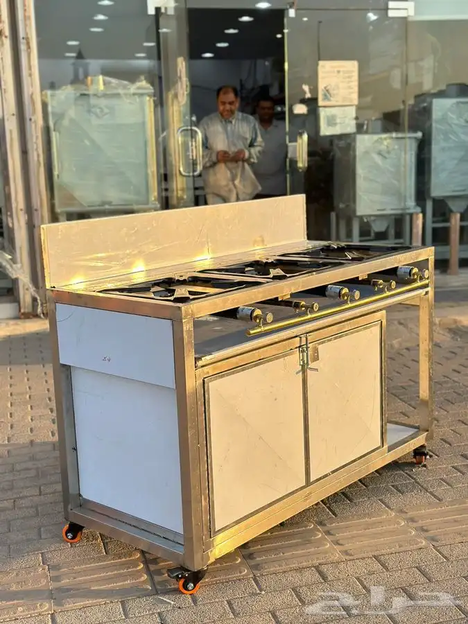 مركب غاز مع فرن تحمير افرن مندي معدات مطعم 17