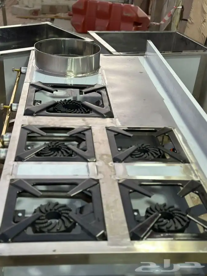 مركب غاز مع فرن تحمير افرن مندي معدات مطعم 36