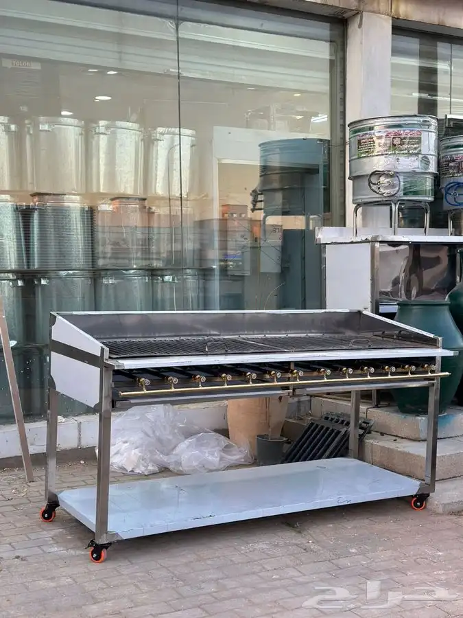 مركب غاز مع فرن تحمير افرن مندي معدات مطعم 31