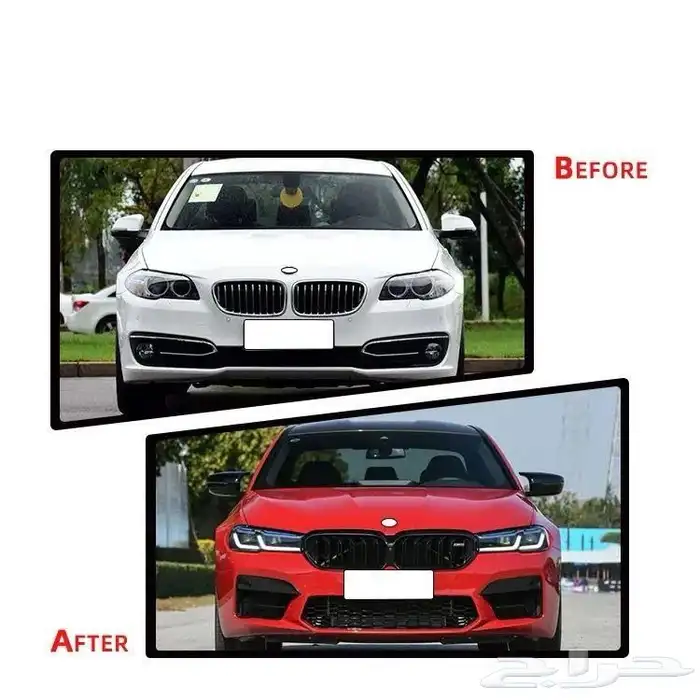 طارة BMW F10 F01 طبلون ديجتال الفئة الخامسة اكسسوارات بي ام 13