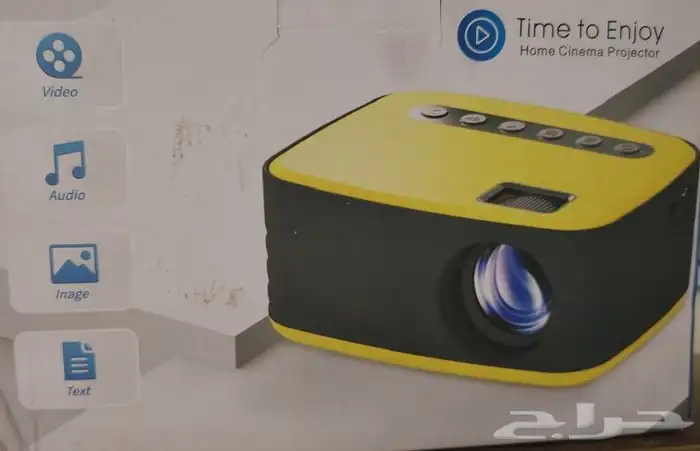 بروجكتر منزلي ميني بروجيكتور هوم سينما led 7
