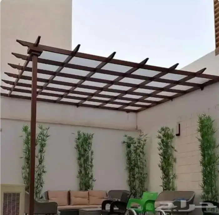 برجولات جلسات مظلات جلسات جلسات اسطح جلسات احواش سواتر 20