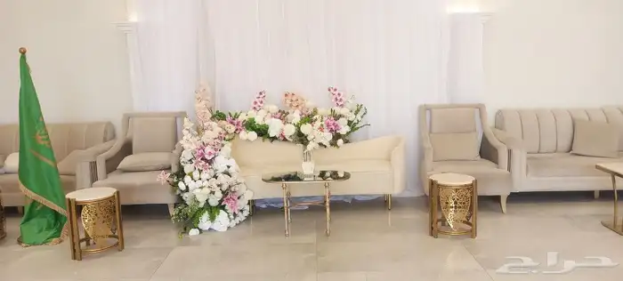 حفلات تجهيز كوش كراسي طاولات مداخل جلسات خارجيه 4