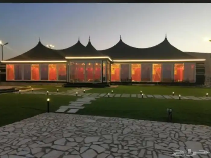 بيوت شعر مضلات مشبات جي ار سي 7