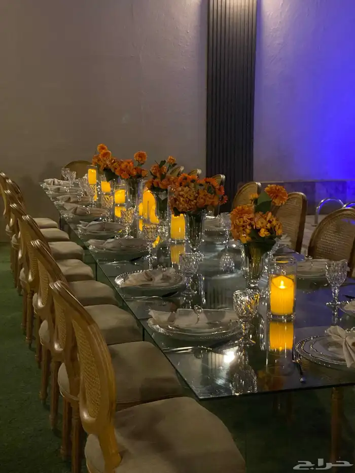تاجير طاولات وتنسيق 5