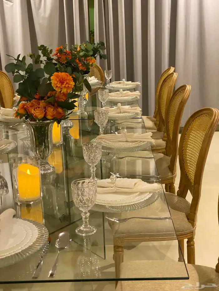 تاجير طاولات وتنسيق 3