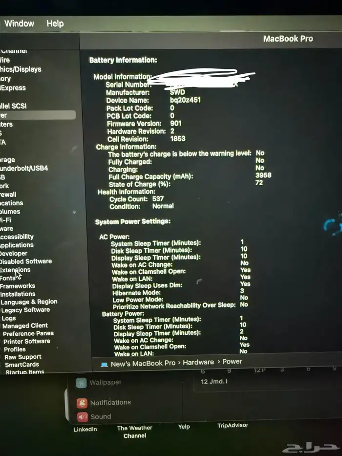 macbook pro 2019 intel core i7 16gm ram 1tb ssd 1