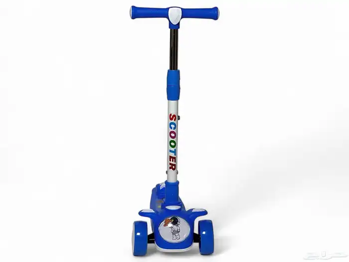 سكوتر توازن للاطفال ( سكوتر يدوي ) بطول قابل للتعديل بعدة 3