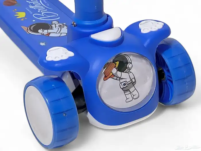 سكوتر توازن للاطفال ( سكوتر يدوي ) بطول قابل للتعديل بعدة 5