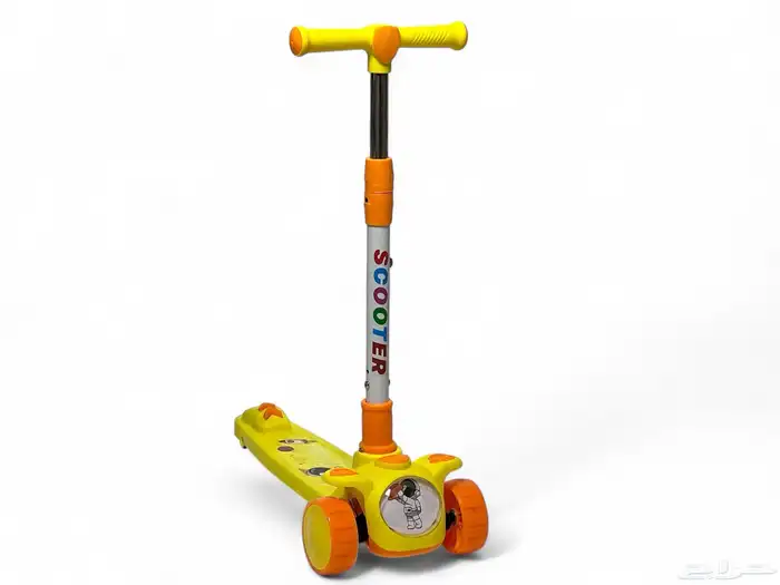 سكوتر توازن للاطفال ( سكوتر يدوي ) بطول قابل للتعديل بعدة 6