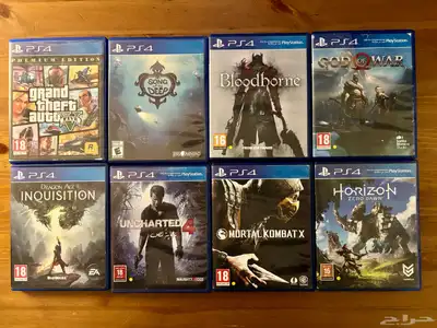 ألعاب PS4 مستخدمة PlayStation 4 used games 1