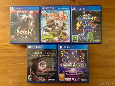 ألعاب PS4 مستخدمة PlayStation 4 used games 0